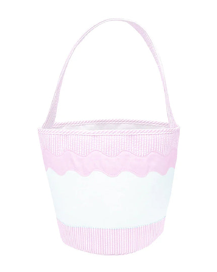 Back of Pink and White Gift Tote