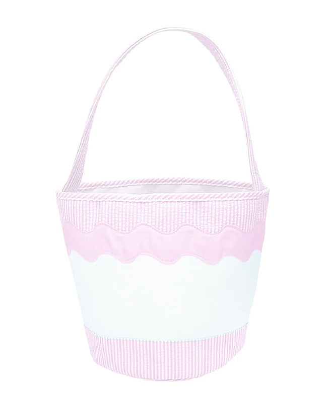 Back of Pink and White Gift Tote
