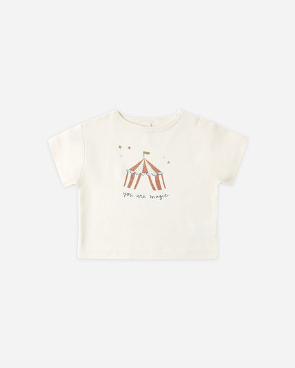 T-shirt with you are magic circus tent print