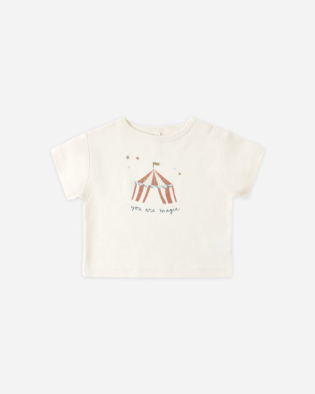 T-shirt with you are magic circus tent print