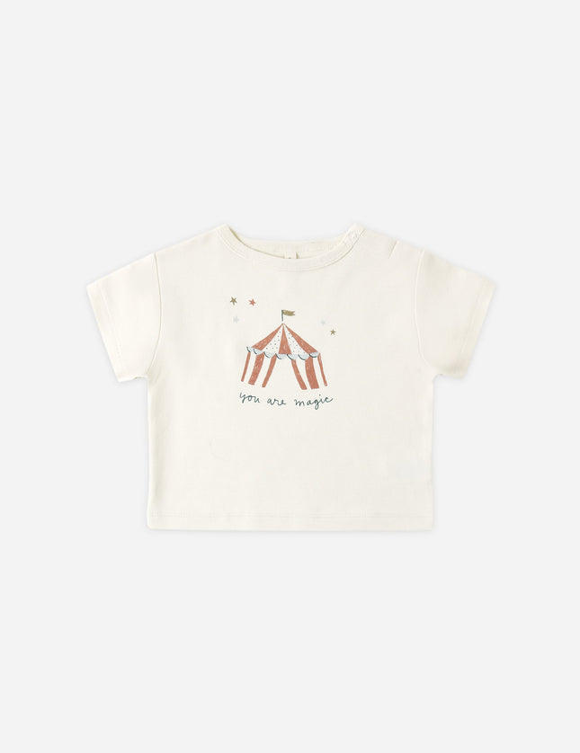 T-shirt with you are magic circus tent print