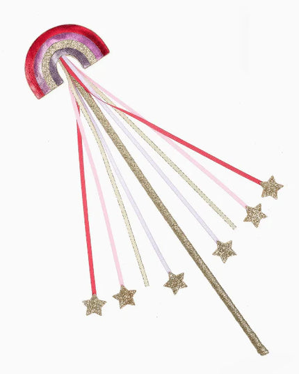 Rainbow wand with star streamers 