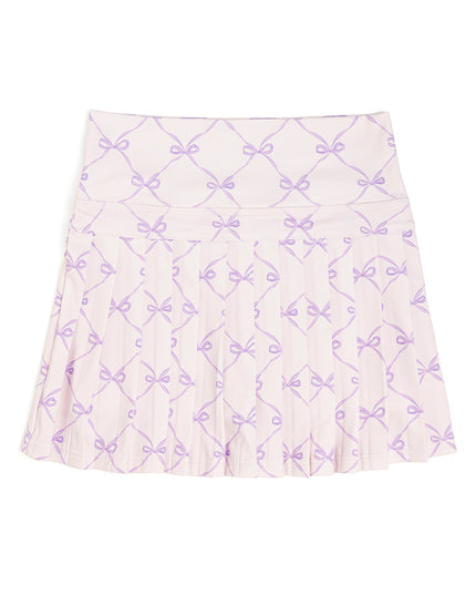 Lavender Bow Trellis Short