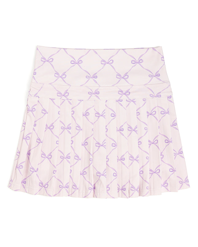 Lavender Bow Trellis Short