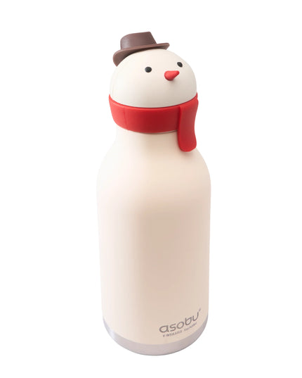 Snowman Bestie Stainless Steel Water Bottle