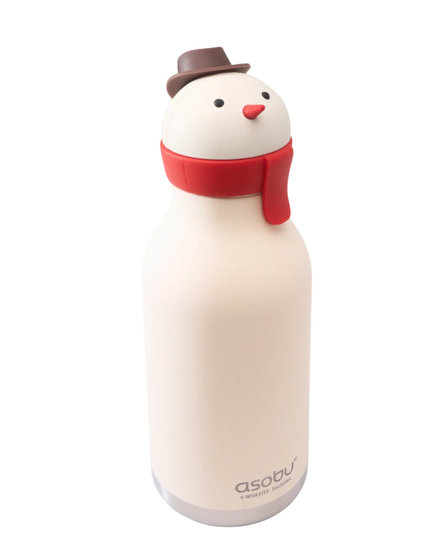 Snowman Bestie Stainless Steel Water Bottle