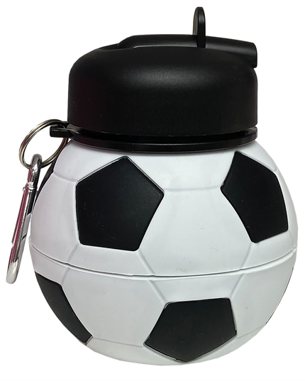 Collapsible Soccer Ball Water Bottle