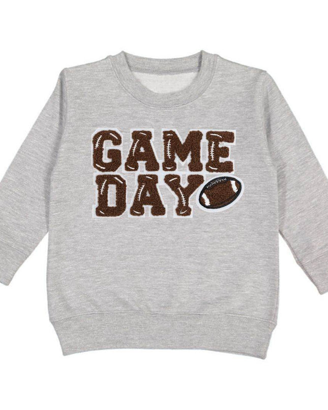 Sweet Wink Game Day Patch Sweatshirt - Giggles & Glitter