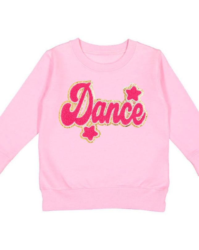 Dance Patch Pink Sweatshirt - Giggles & Glitter