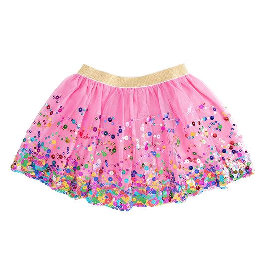 Sweet Wink Raspberry Confetti Tutu