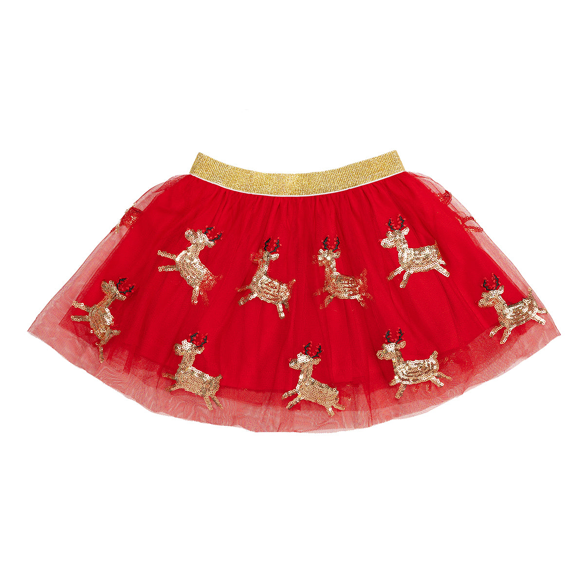 Sweet Wink Reindeer Sequin Christmas Tutu