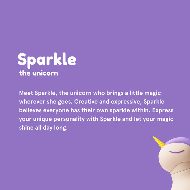 Unicorn water bottle info