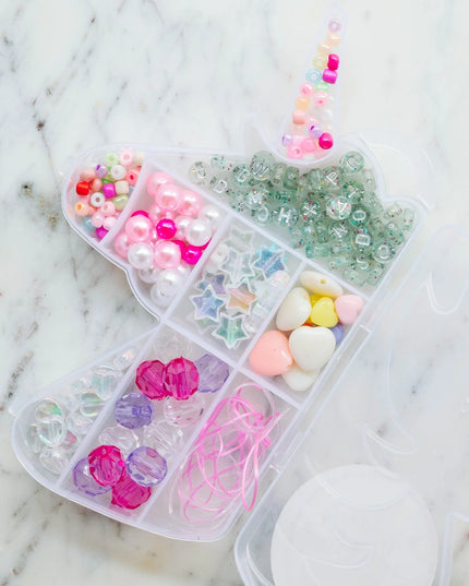 The Little Miss Unicorn Jewelry Making Bead Kit - Giggles & Glitter