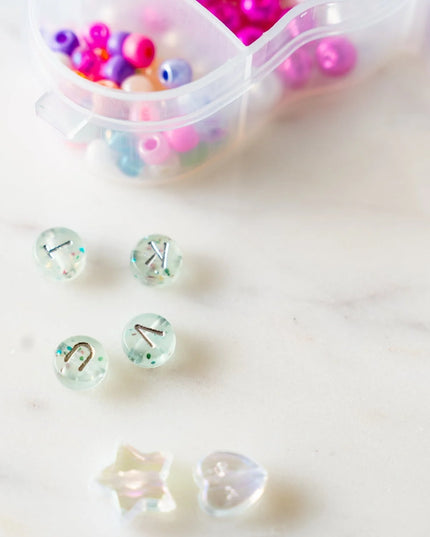 The Little Miss Unicorn Jewelry Making Bead Kit - Giggles & Glitter