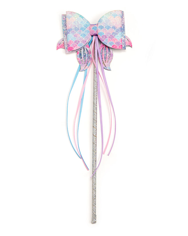 Mermaid Scale Bow Wand