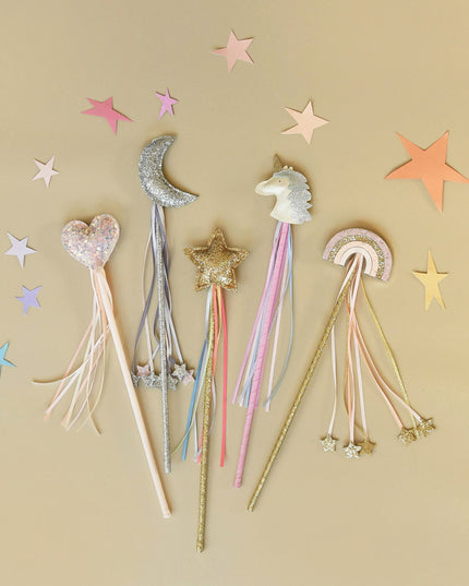 Set of decorative wands 