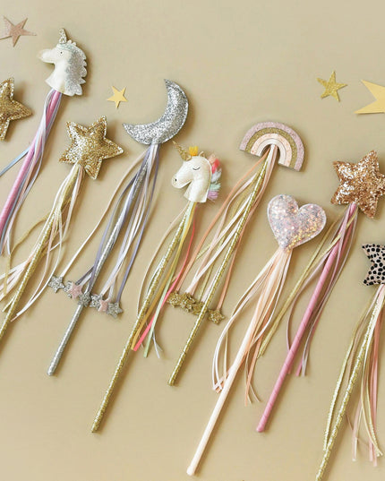 Set of decorative wands 